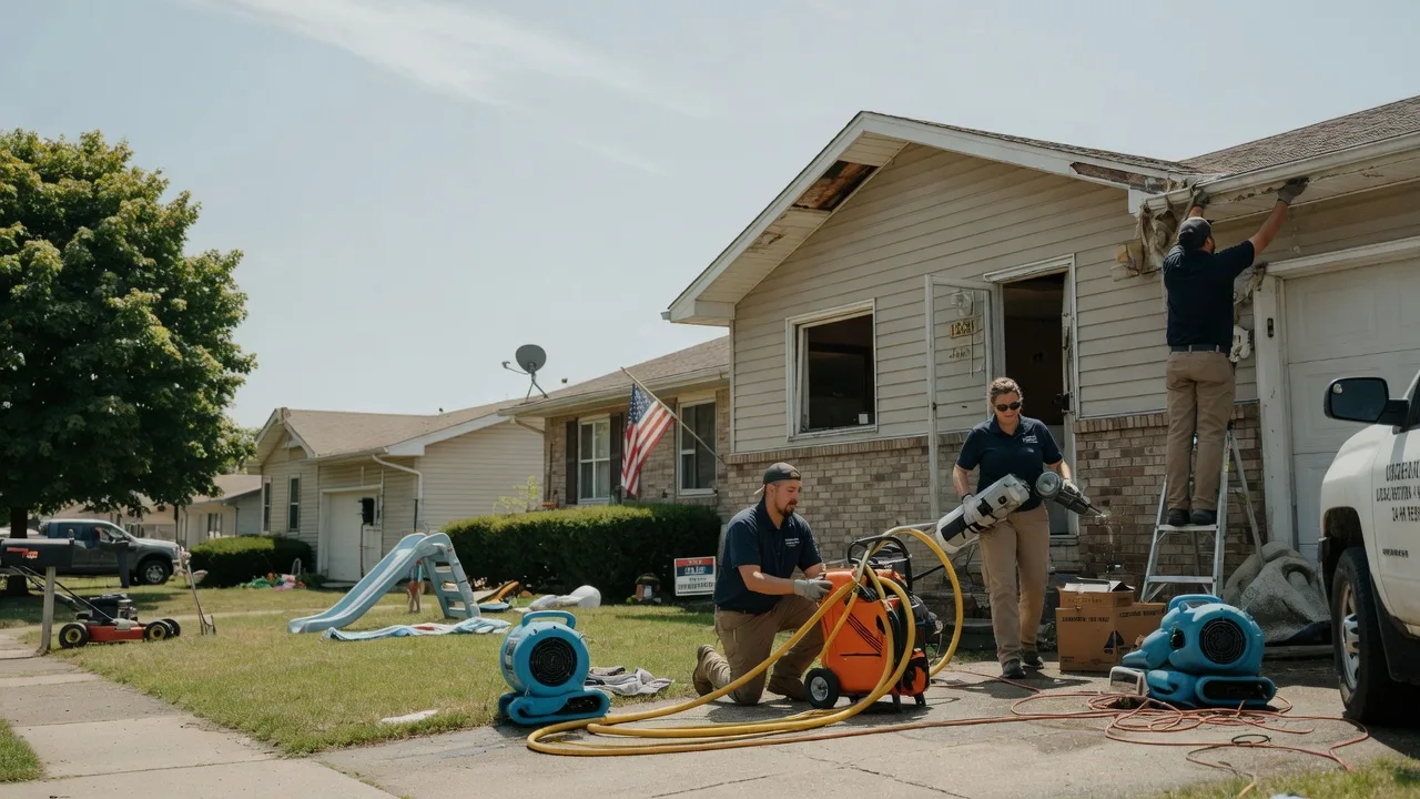 Water Damage Restoration in Brook, IN near me
